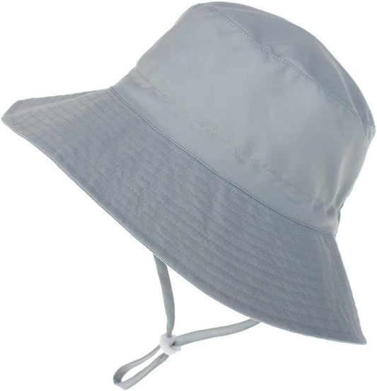 Baby Sun Hat Toddler Beach Swim Hats UPF 50+ Summer Bucket Hat Kids Infant Wide Brim Adjustable Sun Hat for Baby Boy Girls
