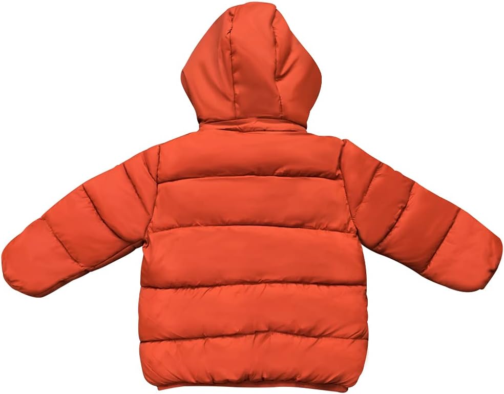 Baby Girls Boys' Winter Fleece Jackets With Hooded Toddler Cotton Dress Warm Lined Coat Outer Clothing