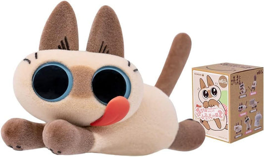 Nobeko Azuki Can Cat Daily Life Series1 Blind Box Siamese Cats Figures 1PC Random Art Cute Collectibles Birthday Gift