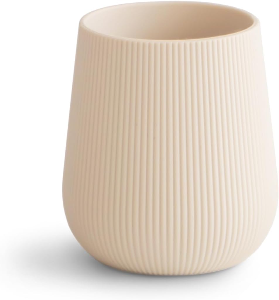 mushie Silicone Baby Starter Training Cup | 6 Months+ (Shifting Sand)