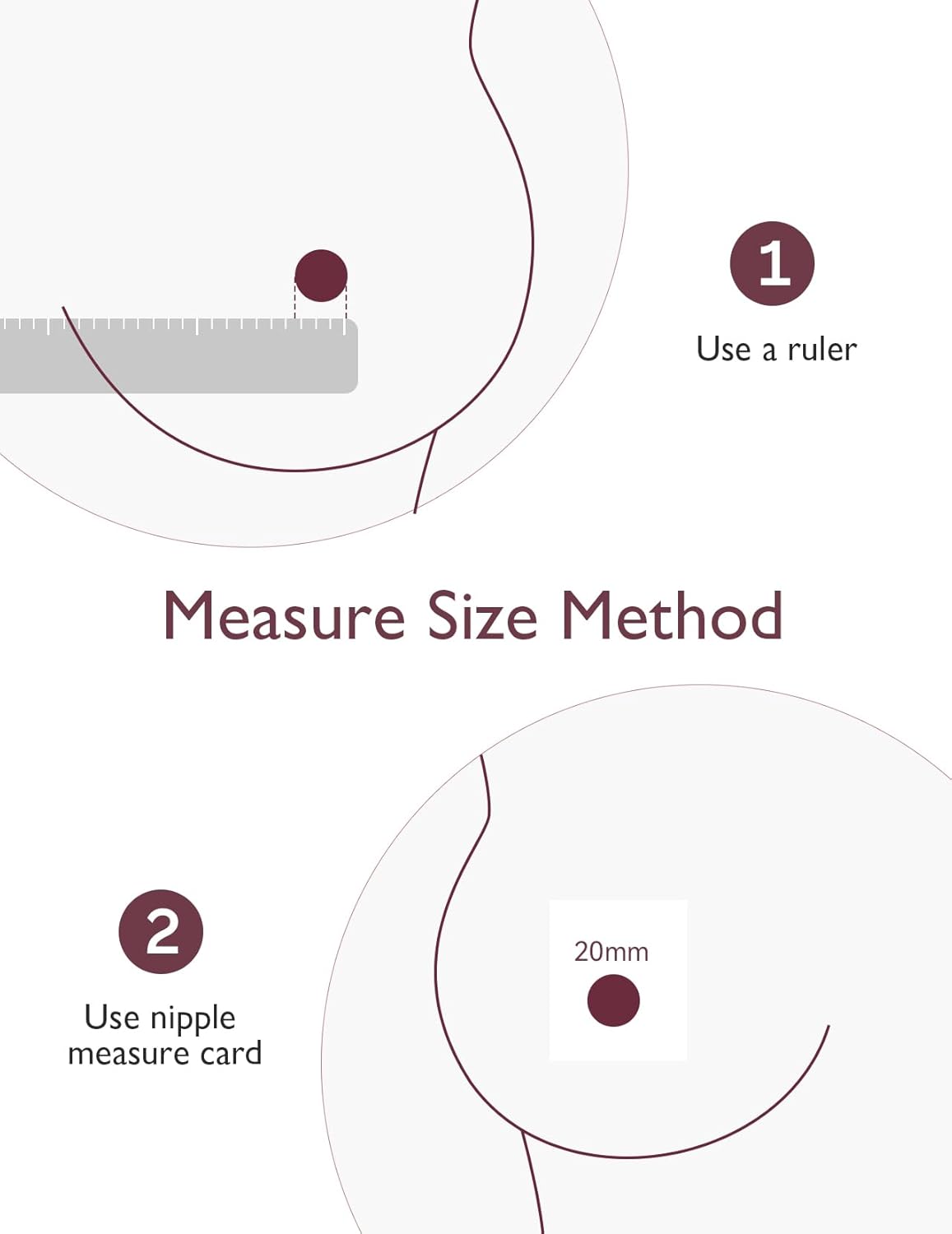 Momcozy Flange Insert 17mm Compatible with Momcozy M5. Original M5 Breast Pump Replacement Accessories, 1PC (17mm)