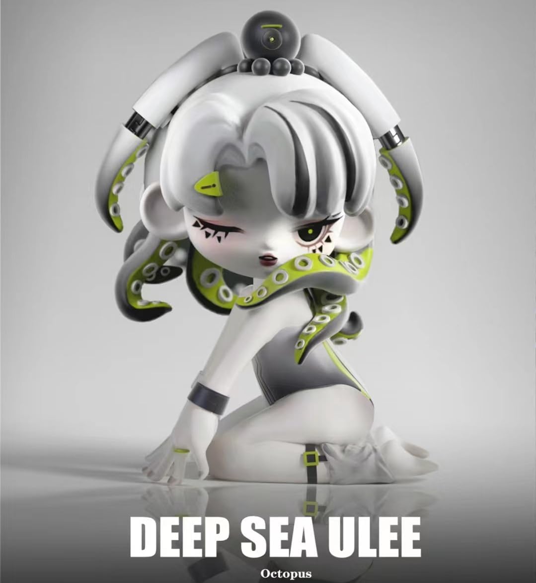 Ulee Deep sea Adventure Blind Box Figures 1PC Random Design Box Toys for Modern Home Birthday Gift Decorations Indoor, Collectible Toy Set for Desk Accessories