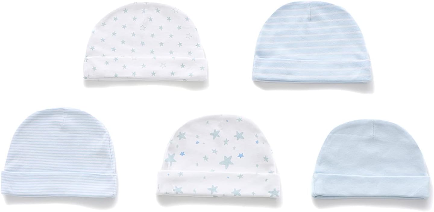 Newborn Layette Gift Set Bodysuits Pants for Baby Girl and Boy 24 Piece 100% Cotton Essentials and Accessories