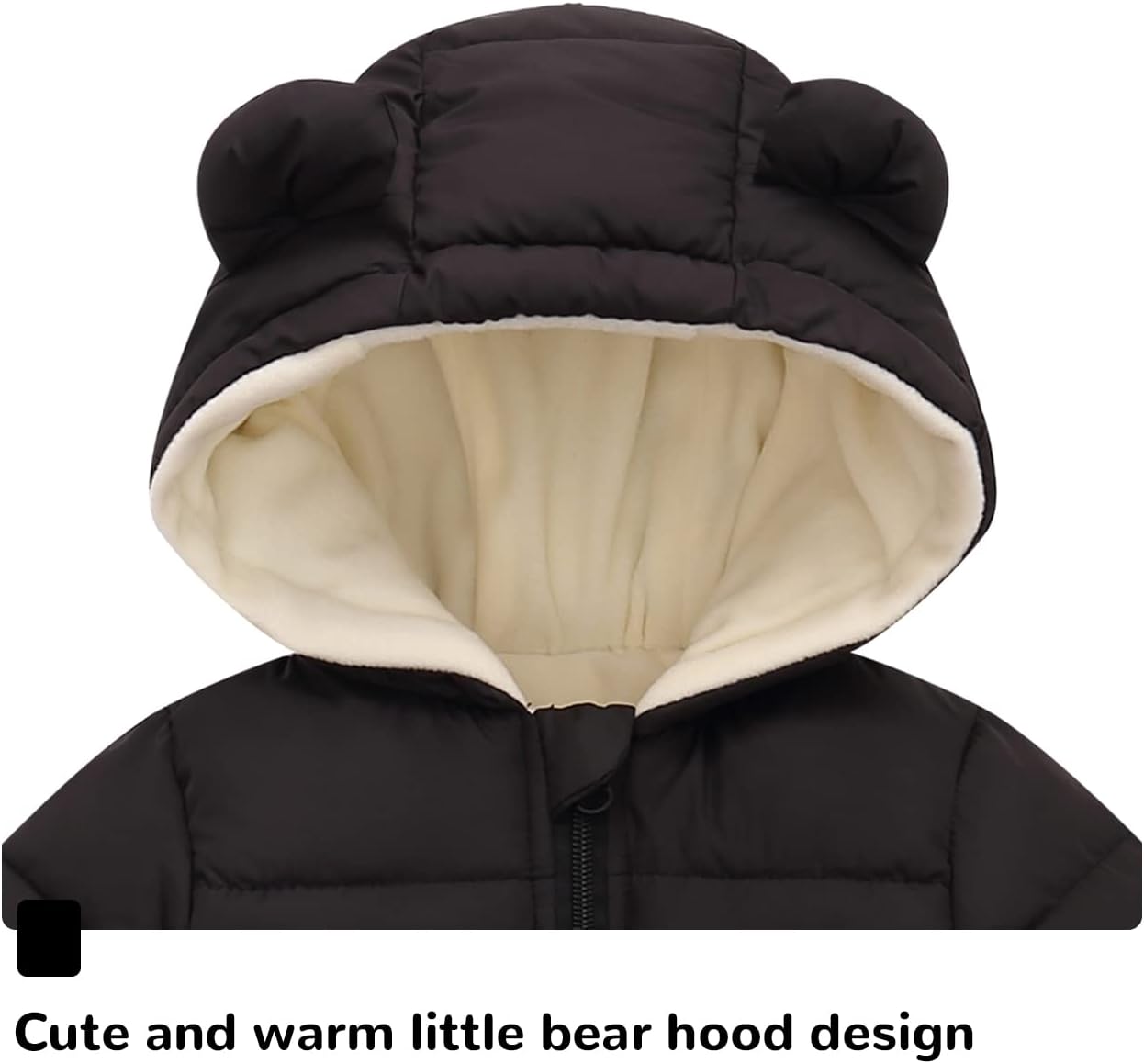 Cute Baby Boys Snowsuit New Born baby girls Winter Coat Toddler Clothes
