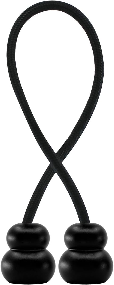 Fidget Beads - Worry Fidget Beads Spin & Bump - Made of Aluminum Alloy - for Men Women Youngs Skill Players Creates a Bit of Magic for You (Cala-Black A)