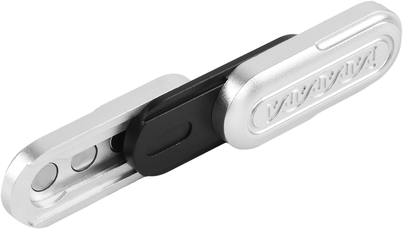 Magnetic Fidget Toys Adults Metal Fidget Slider EDC Adult Fidget Toys for Adults Stress Relief ADHD Desk Toys for Office for Adults(DNA Magnet Fidget Slider Silver)