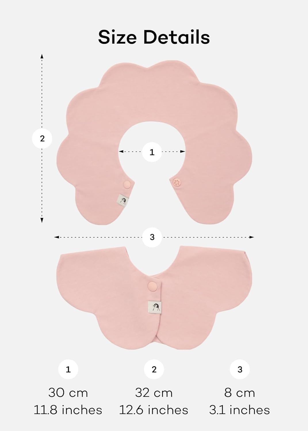 Konny Baby Bibs 5-Pack, 360 ° Rotate, Soft and Absorbent Bandana Drooling for Boys Girls baby Essentials