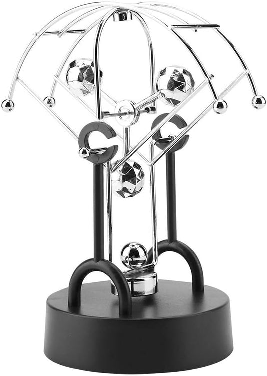 Wal front Desk Toy Electronic Swinging Shake Wiggle Device Stress Relief Perpetual Motion Decor for Home Office Desk Table (#B102)