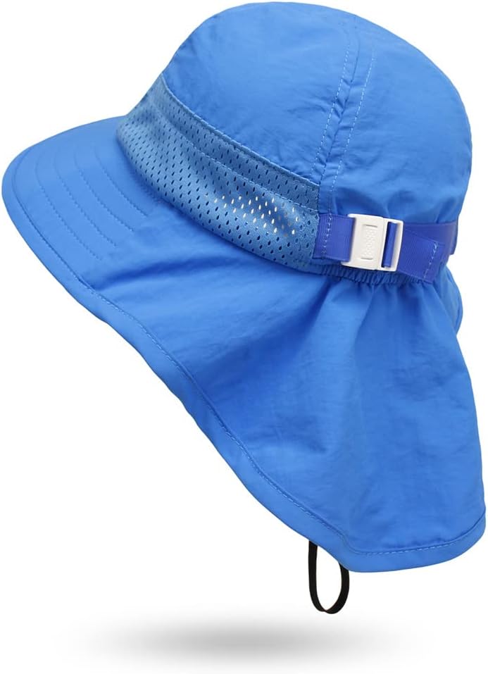 Baby Sun Protection Hat for Infant Toddlers Boys Girls UPF 50+ Sunhat for Outdoor Beach Swim