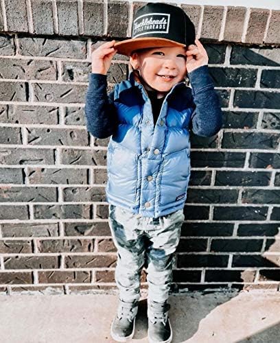 Baby Hats - Baseball Hat, Newborn Youth Flat Brim Mesh Trucker Surf Skate Bubba Bro Fitted Beach Cap Gorros para Bebes