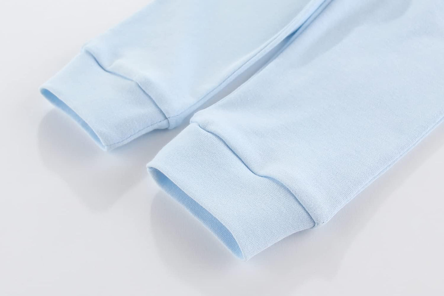 Unisex Newborn Baby Cotton 4-Pack Pants Embroidery Pringting Casual Leggings 0-24 Months for Boys and Girls