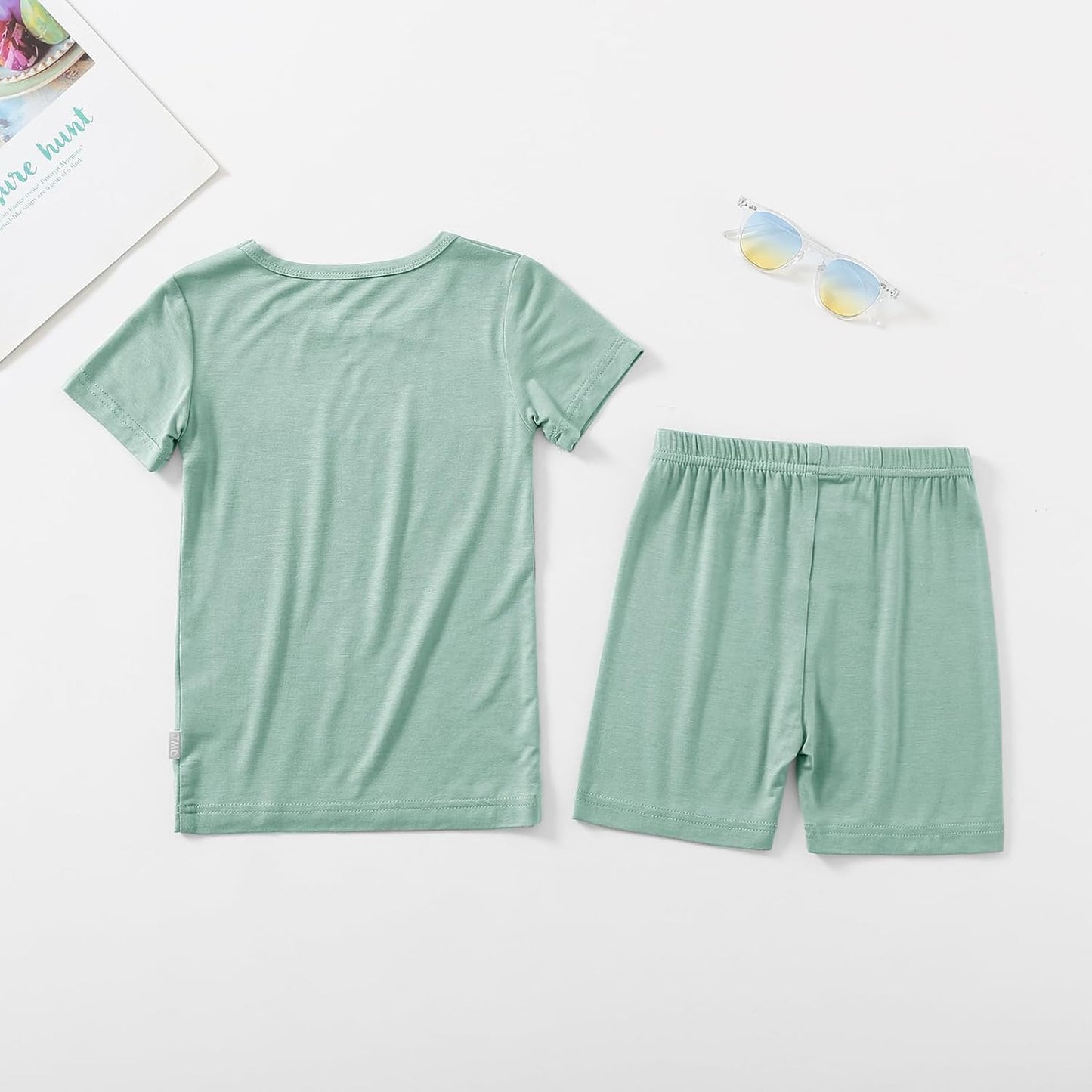 Jimonda Baby Boys Girls Pajama Sets Toddler Sleepwear Cool Jammies 2pcs Viscose from Bamboo PJs 18M-8Y