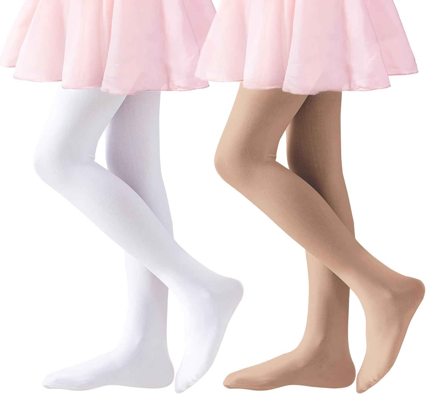 Ballet Tights Girls Dance Tights School Girl Footed Leggings Kids Ultra Soft Pantyhose Stockings Toddler