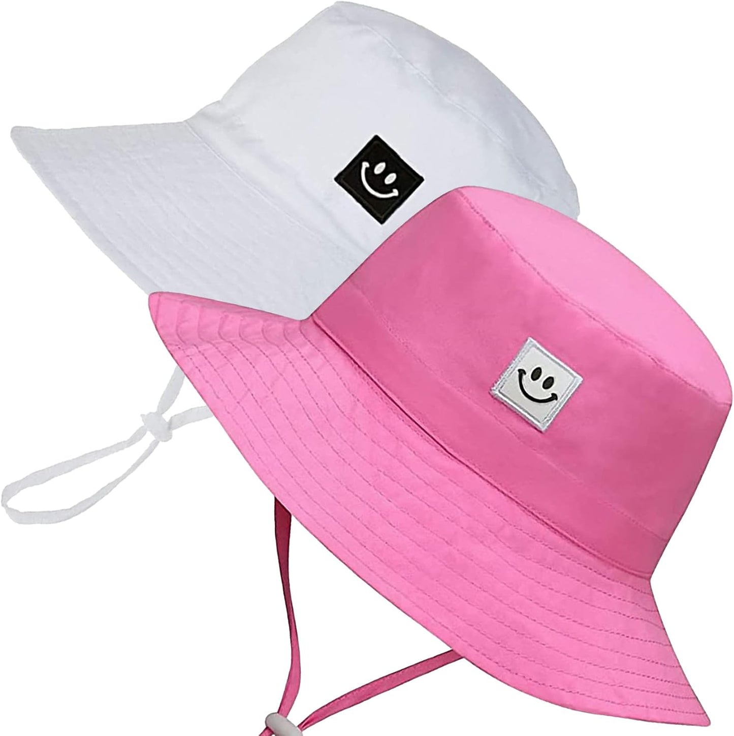 55cube Toddler Sun Hat Beach Bucket Hat for Girls Boys Toddlers
