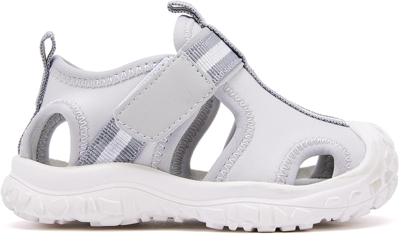 BMCiTYBM Baby Boy Girl Closed Toe Summer Sandals Lightweight Shoes Infant Non-Slip First Walking Sneakers 6 9 12 18 24 Months