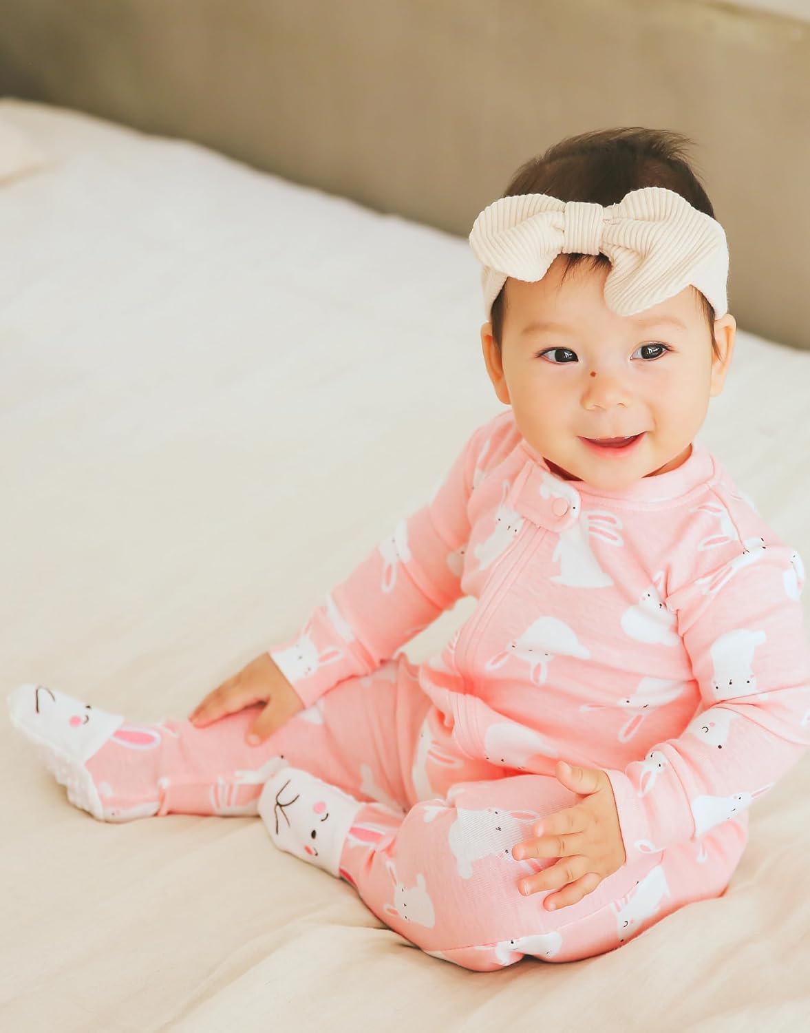 VAENAIT BABY Infant Toddler Boys Girls Footed Pajamas One-PIece Romper Sleep and Play 0M-2T