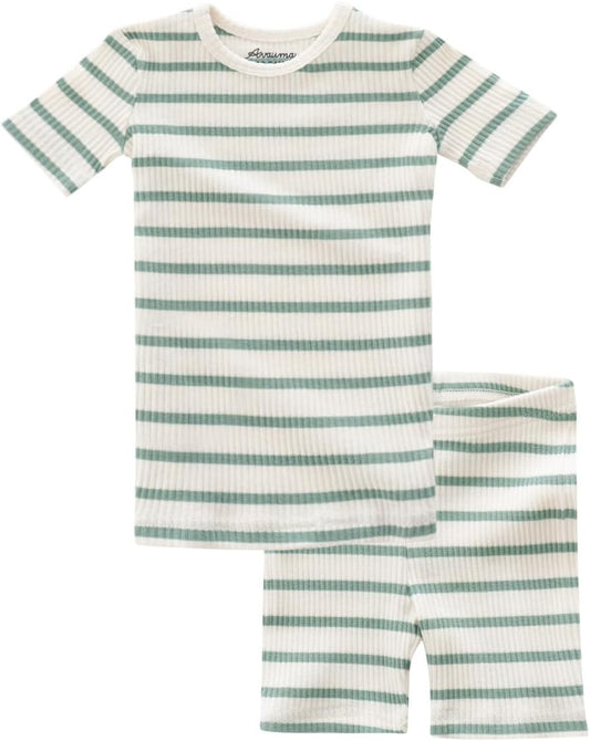 AVAUMA Baby Boys Girls Pajama Set 6M-7T Kids Cute Toddler Snug fit Pjs Cotton Sleepwear
