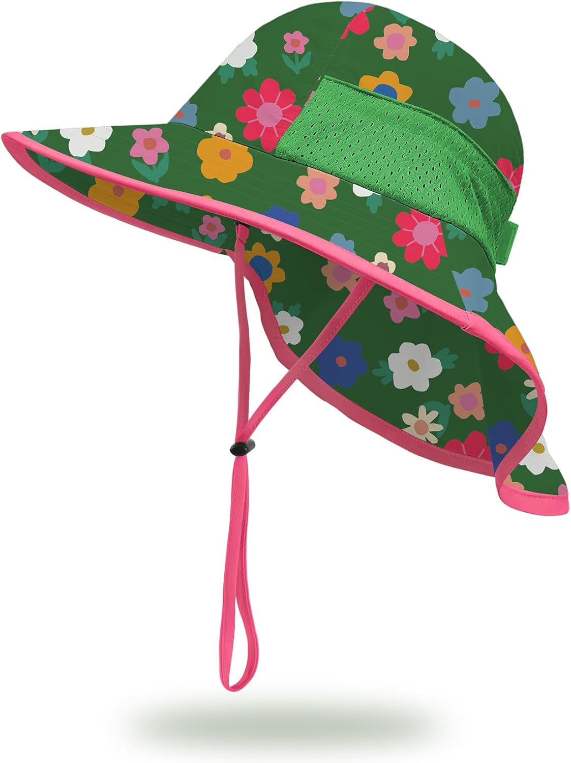 Baby Sun Hat with Neck Flap for Sun Protection Toddler Beach Hat UPF 50+ Outdoors 0-6 Years Boys Girls