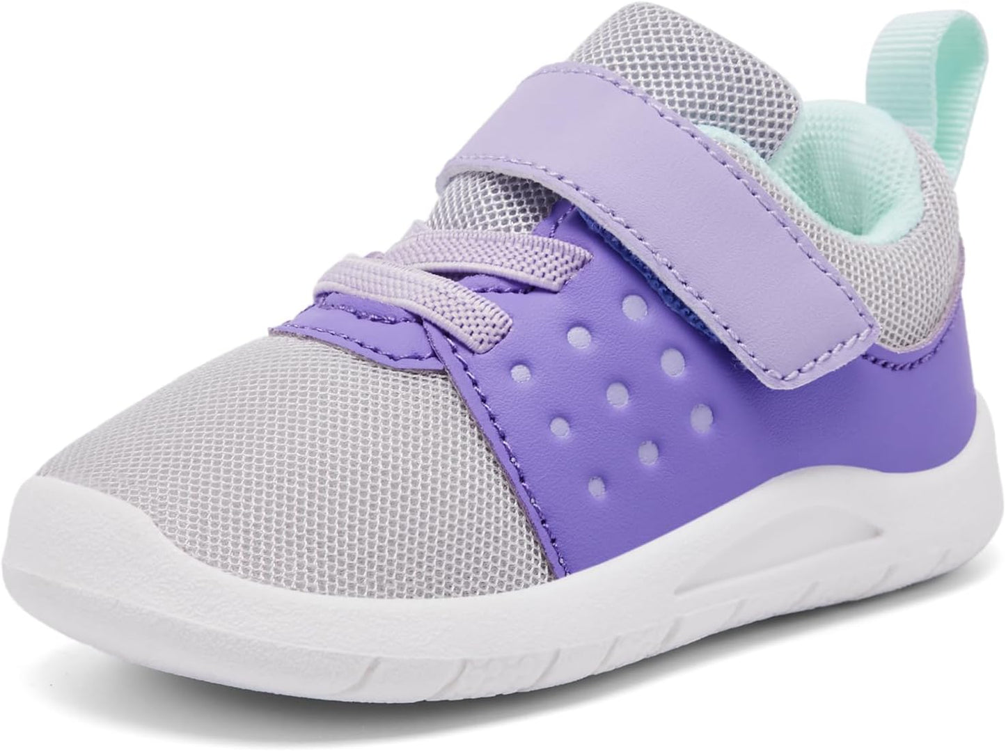 MORENDL Toddler Baby Shoes 0-4 Years Boy Girl Lightweight Breathable Non-Slip Sports Sneakers Running Walking Tennis Barefoot Shoes