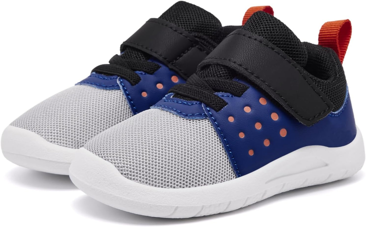 MORENDL Toddler Baby Shoes 0-4 Years Boy Girl Lightweight Breathable Non-Slip Sports Sneakers Running Walking Tennis Barefoot Shoes