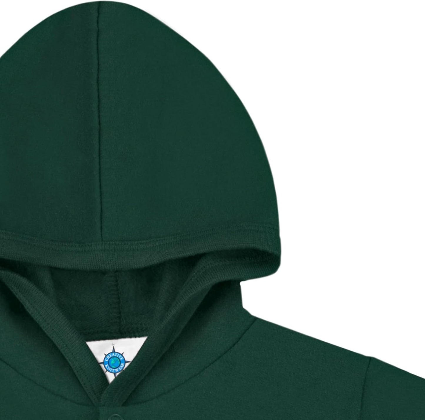 Creative Knitwear College Baby Snap Hooded Jacket - Team Logo, Multiple Colors, for Boys & Girls, (0-24 Months)