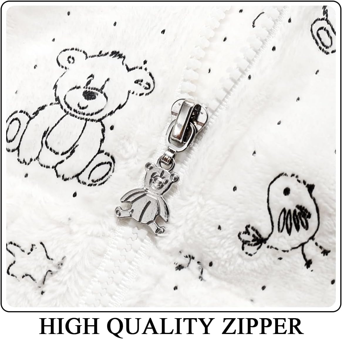 Toddler Fleece Jacket Baby Winter Coat Newborn Girl Hoodie Infant Boy Clothes 3T