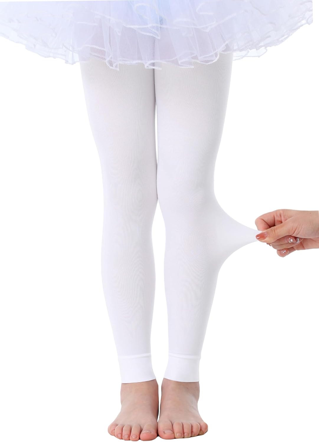 Girls Tights for Ballet Dance School Students Super Soft Stockings Leggings (Toddler/Kids)