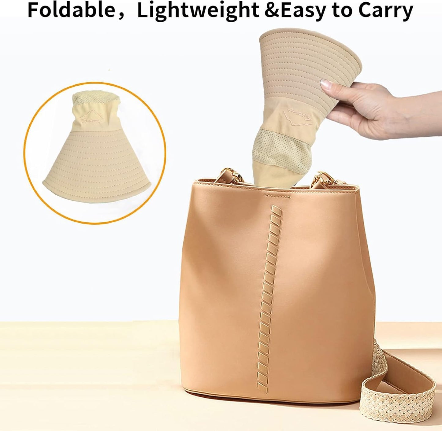 Sun Hats for Men Women Fishing Hat UPF 50+ Breathable Wide Brim Summer UV Protection Hat