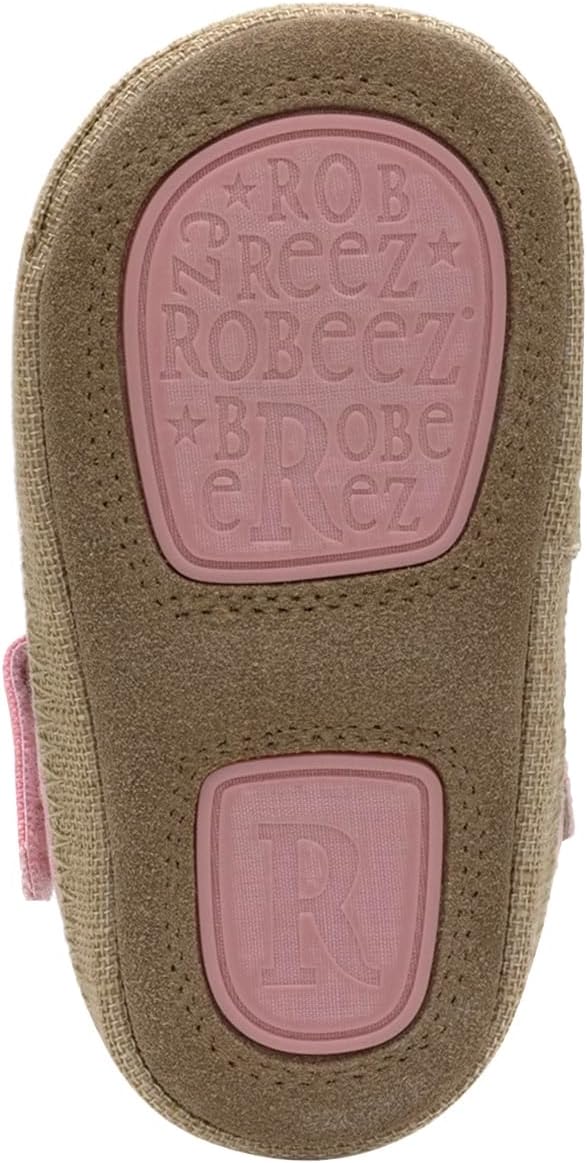 Robeez First Kicks Baby Girl and Unisex Shoes & Sneakers for Infant/Toddlers