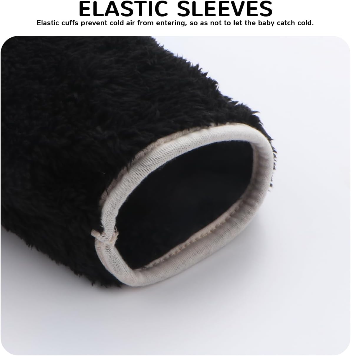 Baby Boy Winter Fleece Coat Toddler Girl Jacket Infant With Hood Panda Outerwear