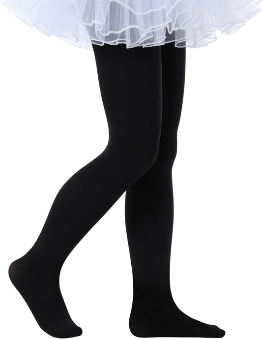 Toddler Girls Tights Dance Ballet Footed Leggings Ultra Soft Stockings for Kids Students