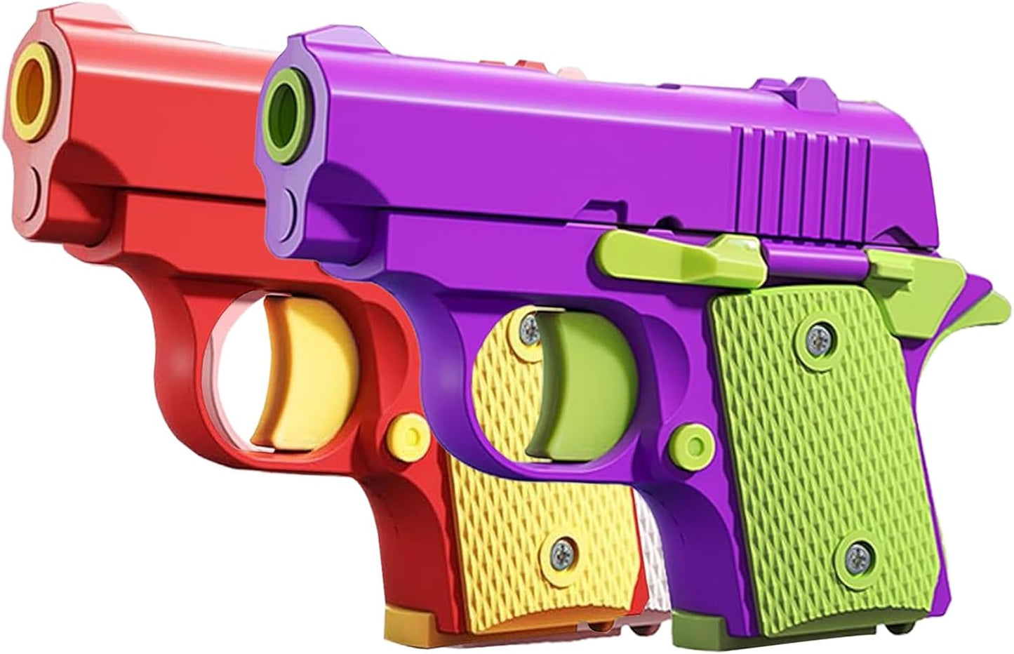 Fidget Toys for Adults, 1911 3D Printed Small Pistol Toys, Stress Relief Pistol Toys Suitable for Relieving ADHD, Anxiety, Suitable Toys for Friends Adults and Kids Best Gift