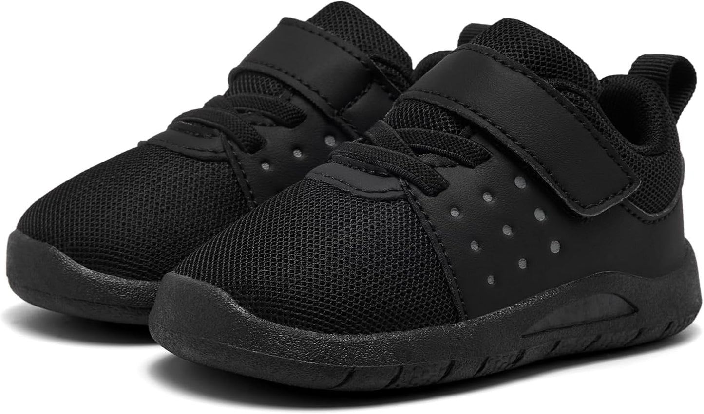 MORENDL Toddler Baby Shoes 0-4 Years Boy Girl Lightweight Breathable Non-Slip Sports Sneakers Running Walking Tennis Barefoot Shoes