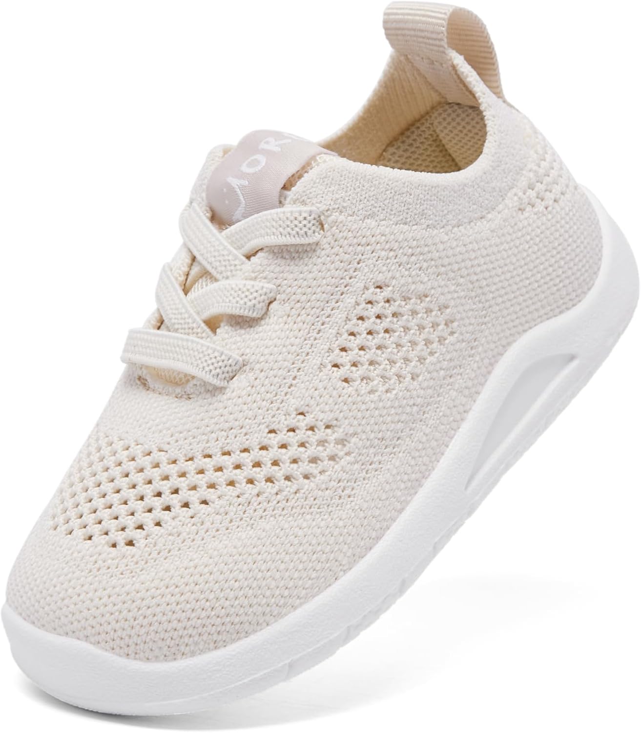 MORENDL Toddler Shoes Baby Walking Sock Shoes Infant Sneakers 0-4 Years Boy Girl Barefoot Tennis Shoe Non-Slip Brethable