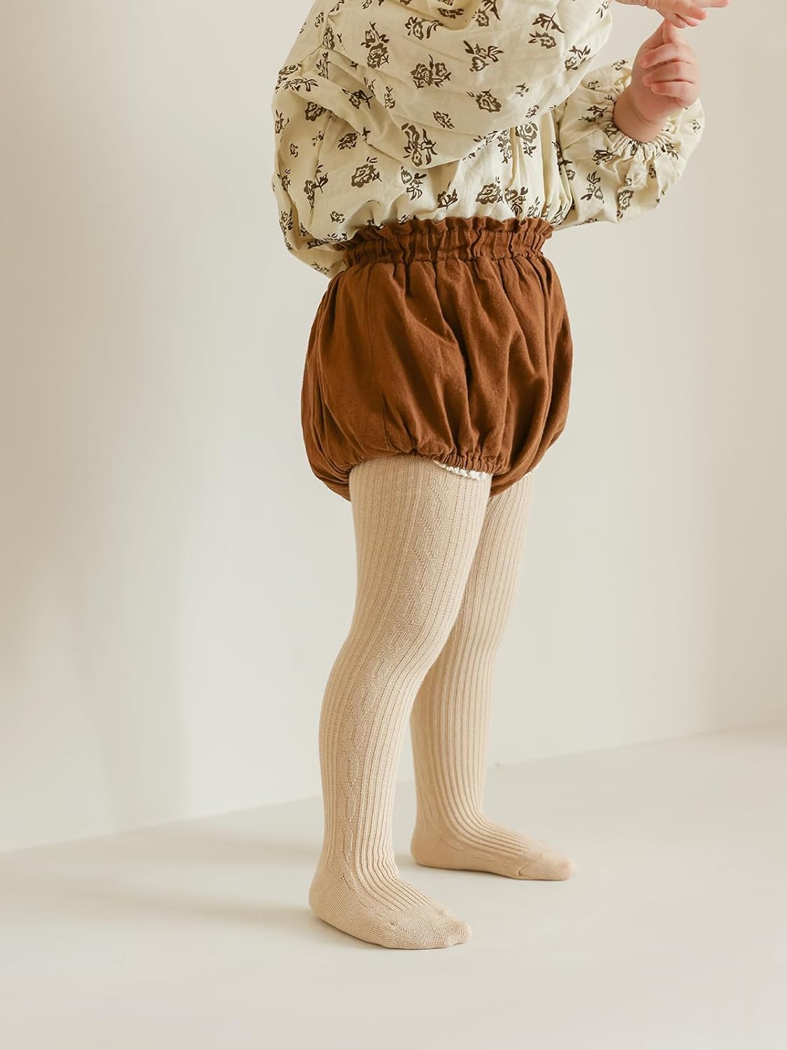 BINIDUCKLING Baby & Toddler Cable Kit Tights for Girls 6 Months - 8 Years