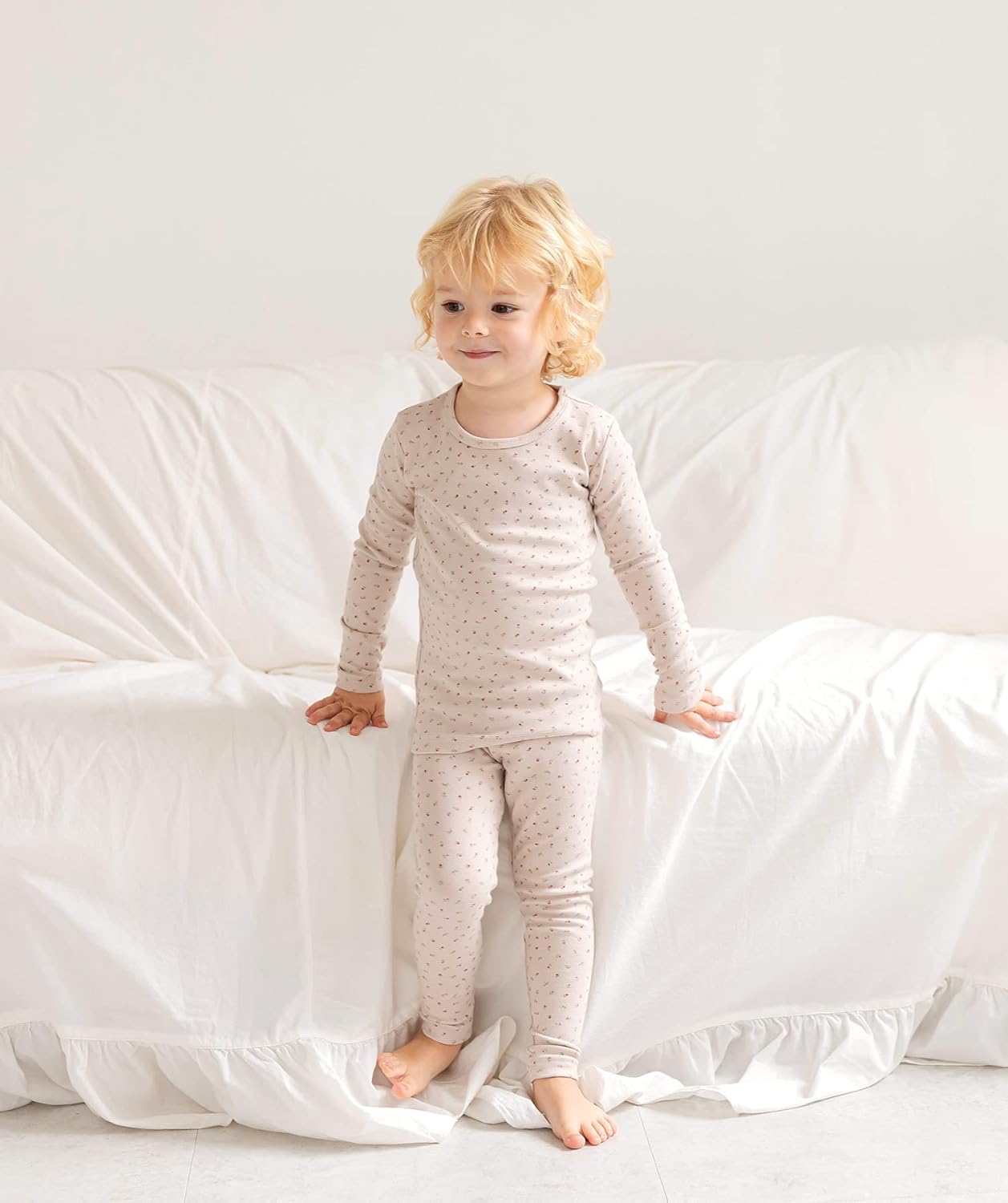 AVAUMA Baby Boys Girls Pajama Set 6M-7T Kids Cute Toddler Snug fit Pattern Design Pjs Cotton Sleepwear