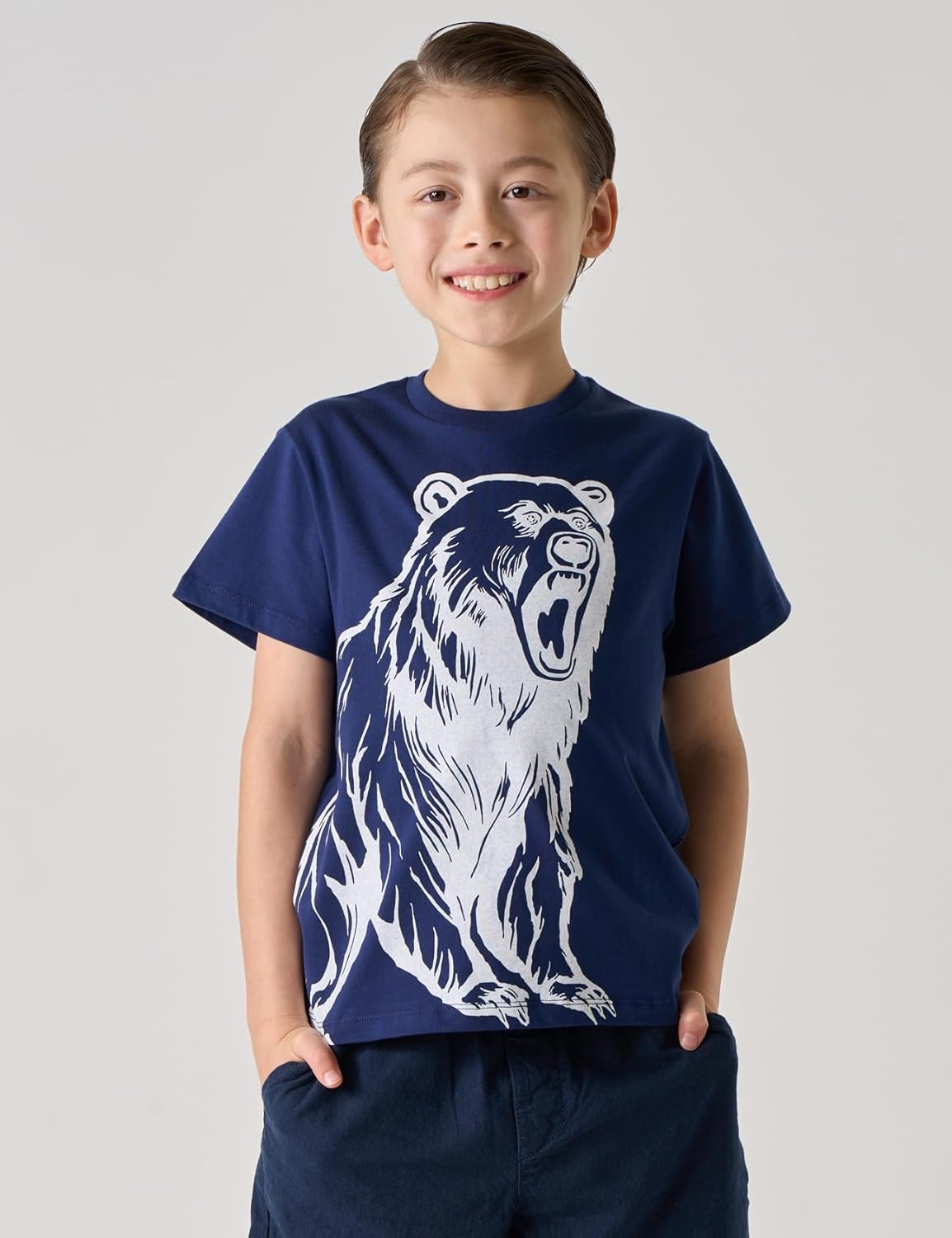 LAPASA Kids T-Shirts Short Sleeve (4 Pack) 100% Cotton Plain Top Tees Boy & Girl Unisex Toddler Children Tie Dye Summer K01