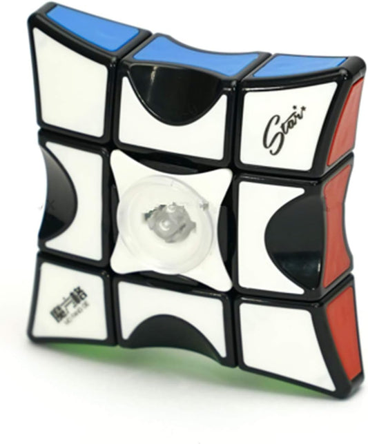 Cuberspeed 1x3x3 Spinner Speed Cube Puzzle 1x3x3 Spinner Tiled Stress Relief Finger Toys Kids Adults
