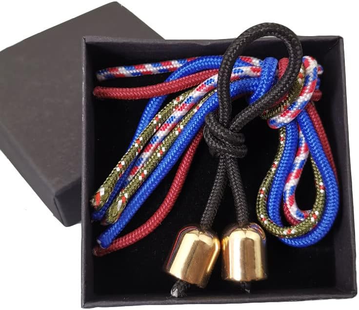 3 Pcs Fidget Beads Fidget Toy Copper Worry Fidget Beads Spin Bump EDC Novelty and Gag for Men Women Teens Skill Players (Bell)