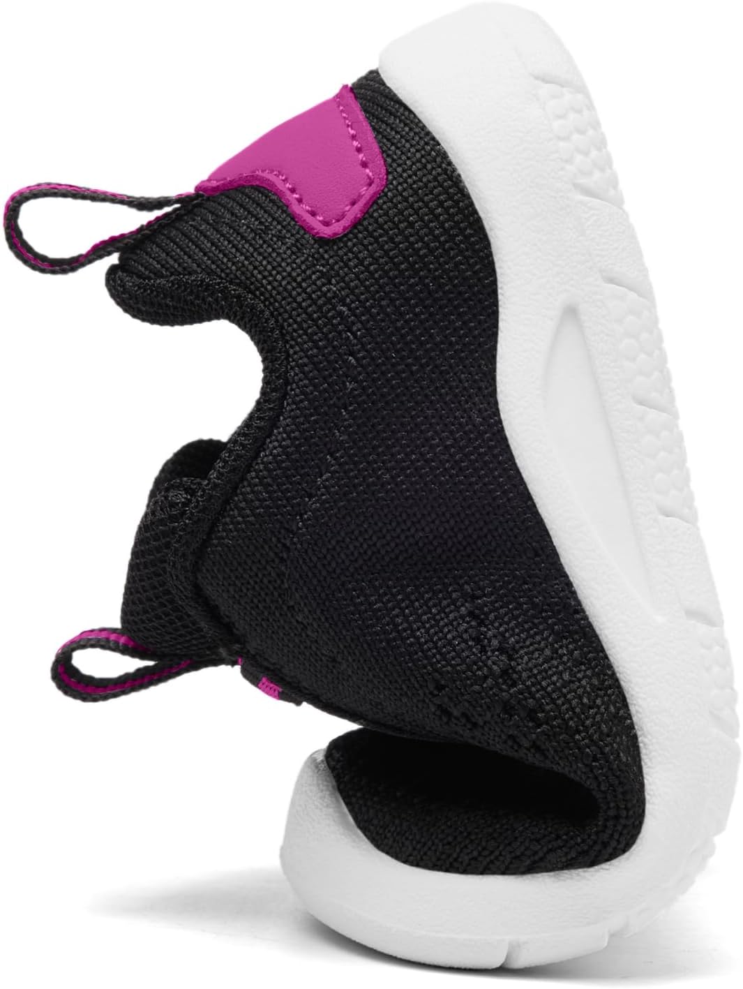 MORENDL Toddler Slip On Sneakers Baby Walking Shoes Non-Slip Breathable Unisex Pink Mesh Lace-Up Athletic Sneakers Infant Running Shoes