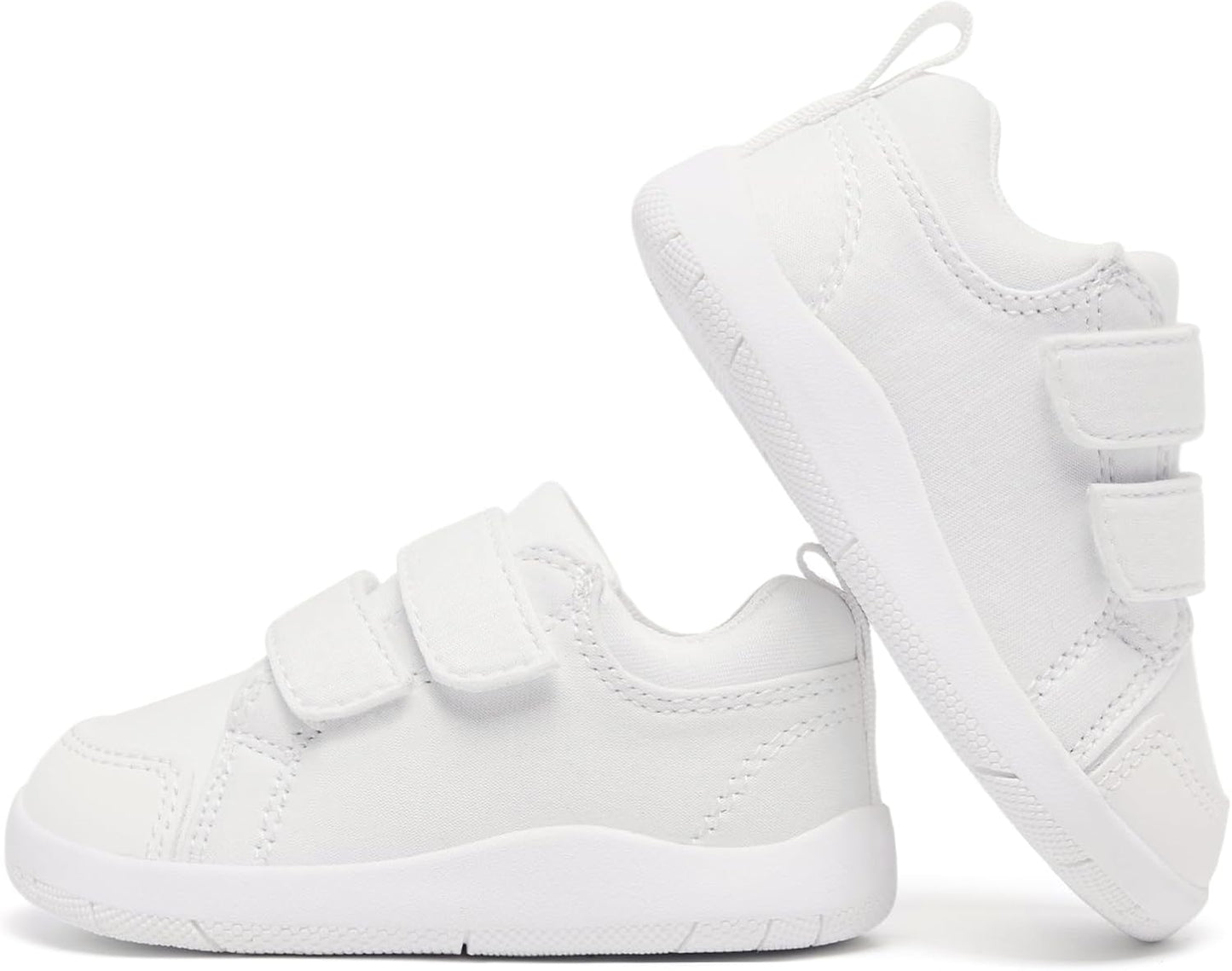 MORENDL Wide Toe Box Shoes Toddler Barefoot Shoes Baby Walking Shoe Boy Girl Non-Slip Zero Drop Minimalist Sneakers Comfort Tennis Outdoor Activities