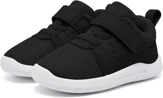 MORENDL Toddler Baby Shoes 0-4 Years Boy Girl Lightweight Breathable Non-Slip Sports Sneakers Running Walking Tennis Barefoot Shoes