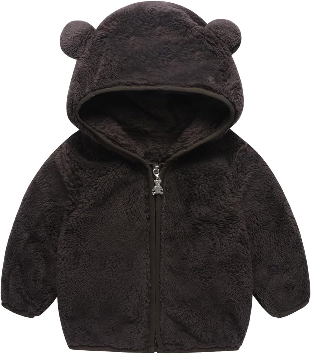 newborn boys girls 0-6 months winter jackets for baby coat warm flecee clothes