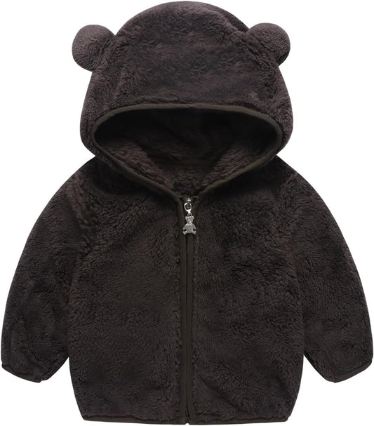 newborn boys girls 0-6 months winter jackets for baby coat warm flecee clothes