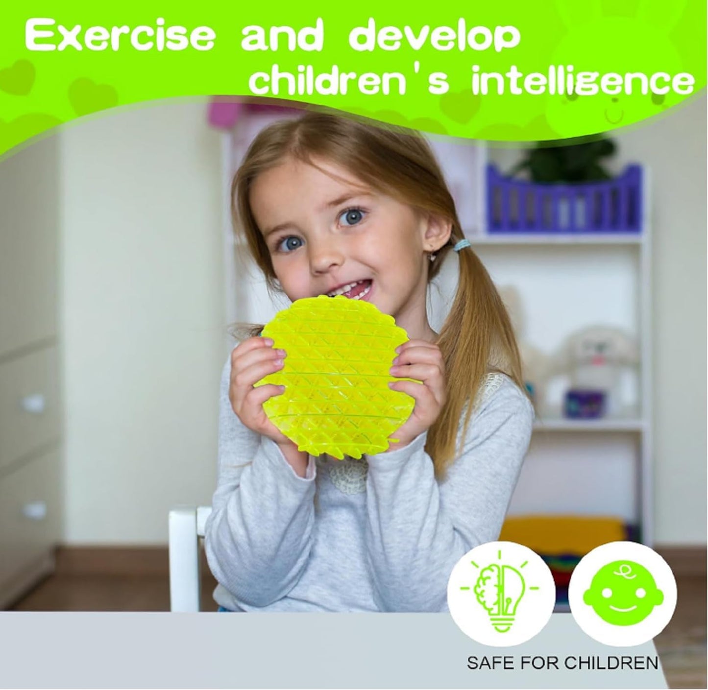 Fidget Toys ， Fidget Worm Toy,Stress Relief Fidget Toys for Kids&Adults,Elastic Mesh Toys,Sensory Slug Fidget Toy,Resistance Fidget Toys,Anxiety Relief Toys (Purple+Blue+Orange)