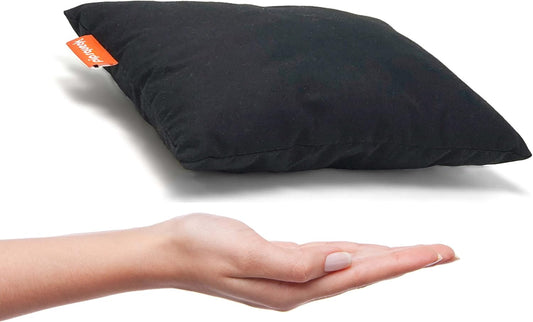 Pipsqueak Microfiber Pillow - Small, Mini, Tiny - 11 x 7 in - Perfect for Travel, Cars, Airplanes, Camping, Dogs, Toddlers, Kids, Lumbar, Knees and Neck - Ages 2 Yrs and Up