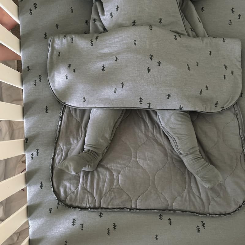 GUNAMUNA Unisex Long-Sleeve Sleep Sack, Wearable Sleep Bag for Babies and Toddlers, Soft Rayon, 1.0 TOG, 3 to 36 Months