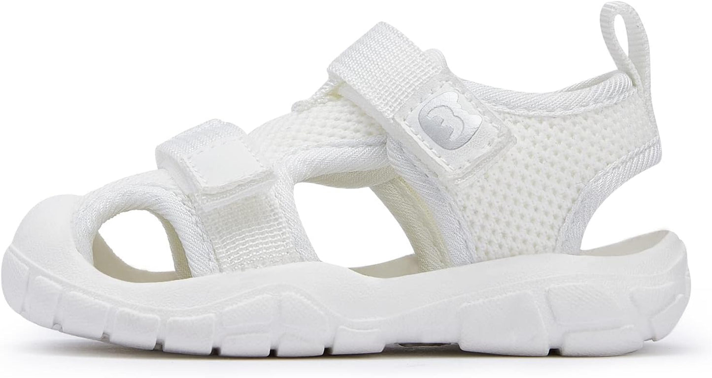 BMCiTYBM Baby Boy Girl Closed Toe Summer Sandals Lightweight Shoes Infant Non-Slip First Walking Sneakers 6 9 12 18 24 Months