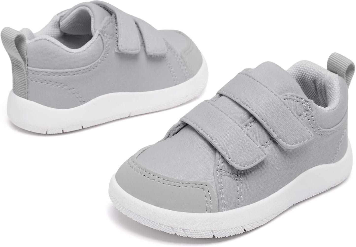 MORENDL Wide Toe Box Shoes Toddler Barefoot Shoes Baby Walking Shoe Boy Girl Non-Slip Zero Drop Minimalist Sneakers Comfort Tennis Outdoor Activities