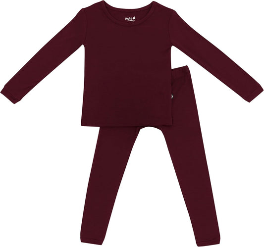 KYTE BABY Toddler Pajama Set - Pjs for Toddlers Made of Soft Bamboo Rayon Material